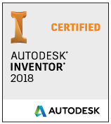 Inventor Certified badge 2018
